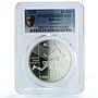 Belarus 20 roubles Tennis Summer Sports PR 69 PCGS silver coin 2020