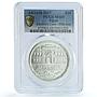 Egypt 10 pounds Khedive Cairo KM-1023 Architecture MS 69 PCGS silver coin 2017
