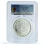 Egypt 50 pounds Khedive Cairo KM-1024 Architecture MS 67 PCGS silver coin 2017