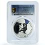 Estonia 10 euros Jaan Poska KM-80 Politics PR 69 PCGS silver coin 2016