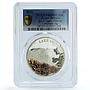 Great Britain 5 pounds Lake District KM-1389 Nature PR 69 PCGS silver coin 2016