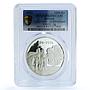 Iceland 1000 kronur First Settlement KM-21 Vikings PR 69 PCGS silver coin 1974