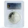 Lithuania 50 litu Vilnius Castle KM-219 Architecture PR 70 PCGS silver coin 2011