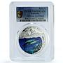 Rwanda 500 francs Caribbean Reef Shark KM-73 Fauna PR 69 PCGS silver coin 2010