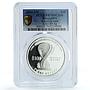 Singapore 10 dollars Industrial Park China KM-185 PR 70 PCGS silver coin 2004