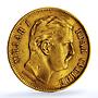 Serbia 10 dinara Milan I KM-16 gold coin 1882