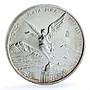 Mexico 1 onza Libertad Angel of Independence KM-613 Bullion silver coin 1997