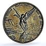Mexico 2 onzas Libertad Angel of Independence KM-614 Bullion silver coin 1998