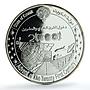Kuwait 25 dinars Advent of Twenty First Century Space Rocket silver coin 2000