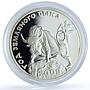 Transnistria 100 roubles Year of Earth Ox Bull KM-129 Lunar silver coin 2009