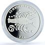 Transnistria 100 roubles Cancer KM-67 Zodiac Signs silver coin 2005