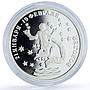 Transnistria 100 roubles Aquarius KM-62 Zodiac Signs silver coin 2005