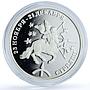 Transnistria 100 roubles Sagittarius KM-72 Zodiac Signs Archer silver coin 2005