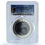 Kazakhstan 500 tenge Baikonur KM-379 Space Planets PR 69 PCGS silver coin 2012