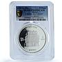 Mexico 5 pesos La Iglesia KM-946 Chichen Itza Church PR 69 PCGS silver coin 2012