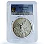 Mexico 1 onza Libertad Angel of Independence KM-639 MS 66 PCGS silver coin 2003