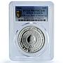 Br. Virgin Islands 10 dollars Mozart Music Composer PR 69 PCGS silver coin 2006