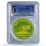 French Polynesia 5000 poa Crescent Island X#3 MS 68 PCGS plastic coin 2006