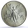 Mexico 1 onza Libertad Angel of Independence KM-494.1 Bullion silver coin 1988