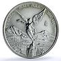 Mexico 1 onza Libertad Angel of Independence KM-613 Bullion silver coin 1997