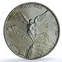 Mexico 1/2 onza Libertad Angel of Independence KM-612 Bullion silver coin 1999