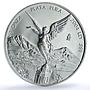 Mexico 1 onza Libertad Angel of Independence KM-639 Bullion silver coin 2004