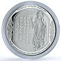 Armenia 100 dram Sahak Partev Alphabet KM-124 History proof silver coin 2005