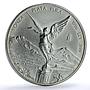 Mexico 1 onza Libertad Angel of Independence KM-613 Bullion silver coin 1996
