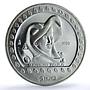 Mexico 100 pesos Guerrero Aguila KM-556 Precolombina Aztec silver coin 1992