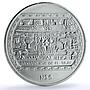Mexico 5 pesos Bajorrelieve Tajin KM-569 Precolombina Veracruz silver coin 1993