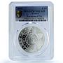 France 10 euros Renaissance Era KM-2790 Art Da Vinci PR 70 PCGS silver coin 2019
