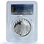 Romania 10 lei IMF Monetary Fund World Bank KM-504 PR 69 PCGS silver coin 2022