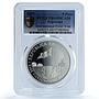 Argentina 5 pesos International Polar Year KM-A154 PR 69 PCGS silver coin 2007