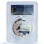 Japan 1000 yen Shinkansen Hologram Y#210 Train PR 70 PCGS silver coin 2014