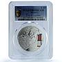 France 10 euros Yves Saint Laurent KM-2284 Culture PR 69 PCGS silver coin 2016