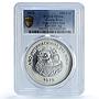 Costa Rica 100 colones Year of the Child KM-206 Bird MS 66 PCGS silver coin 1979