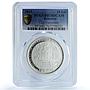 Romania 10 lei Cluj University KM-460 Building PR 70 PCGS silver coin 2019