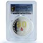 Kazakhstan 1000 tenge Great Victory Anniversary WWII PR 70 PCGS silver coin 2025