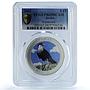 Aruba 5 florins Warawara KM-69 Wildlife Fauna Bird PR 69 PCGS silver coin 2022