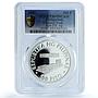 Philippines 500 piso Central Bank KM-275 Building PR 69 PCGS silver coin 1999
