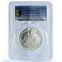 Transnistria 100 roubles Anton Golovaty KM-177 PL 70 PCGS silver coin 2007