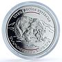 Armenia 100 dram Grey Bear KM-119 Wildlife Fauna proof silver coin 2006