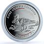 Armenia 100 dram Shoveler Duck KM-136 Wildlife Fauna Bird proof silver coin 2007