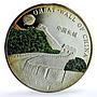 Mongolia 500 togrog Great Wall China KM-226 7 Wonders proof silver coin 2008