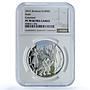 Armenia 1000 dram Kokh KM-279 Martial Arts Sports PF 70 NGC silver coin 2012