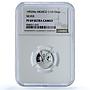 Mexico 1/10 onza Libertad Angel of Independence KM-543 PF69 NGC silver coin 1992