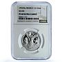 Mexico 1/2 onza Libertad Angel of Independence KM-542 PF68 NGC silver coin 1992