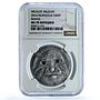 Mongolia 500 togrog Manul KM-337 Wildlife Fauna Cat MS 70 NGC silver coin 2014