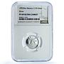 Mexico 1/10 onza Libertad Angel of Independence KM-543 PF69 NGC silver coin 1993