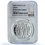Ukraine 10 hryvnias Easter KM-192 Religion Holidays PF 70 NGC silver coin 2003